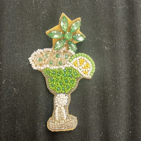 Earrings, margaritas handmade - Picture 3 of 4